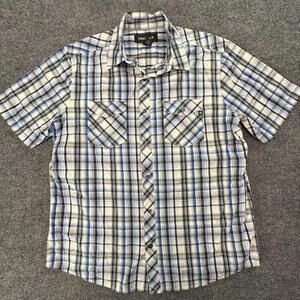 Marmot Men's Casual Short Sleeve Plaid Shirt XL #342